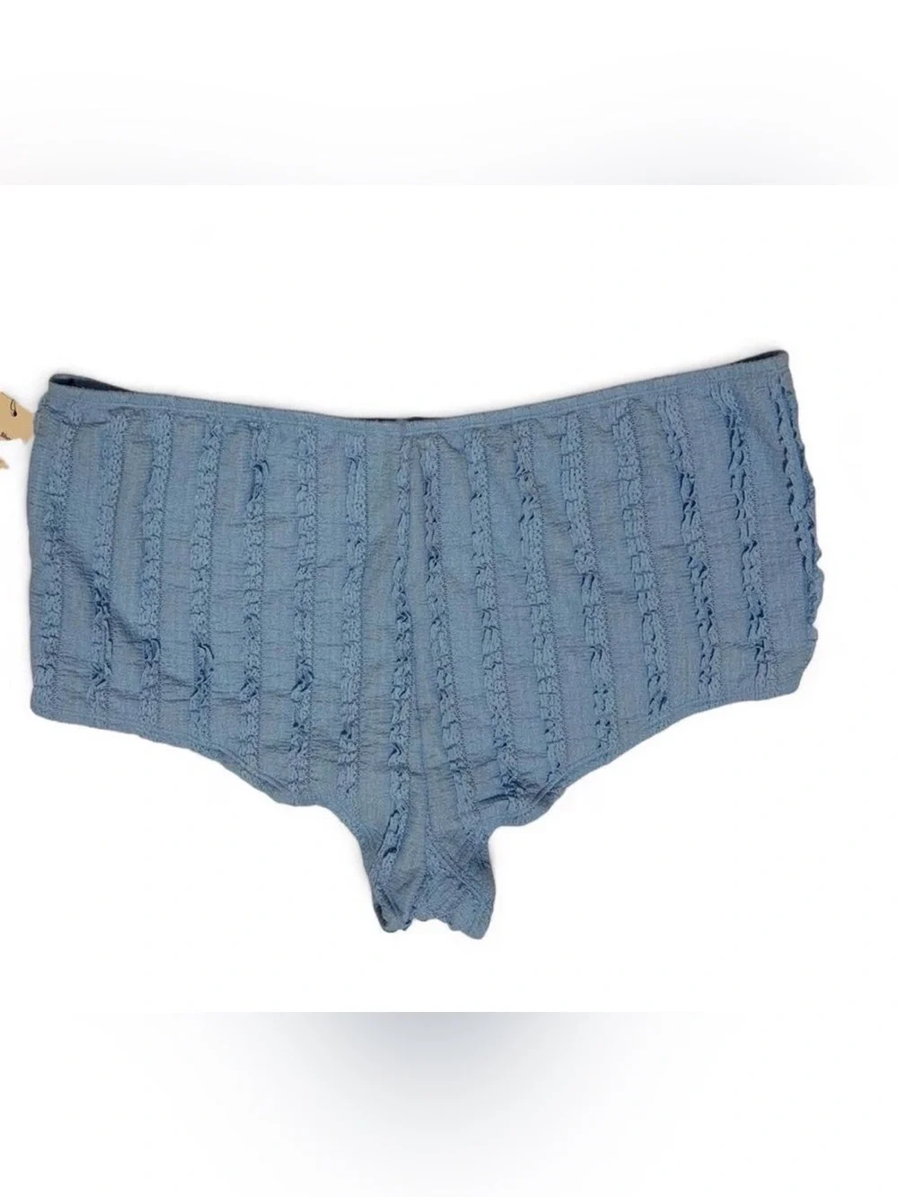 No Boundaries Light Blue Textured Men's Briefs